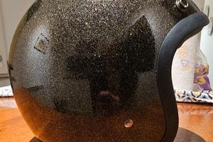 Casco Moto DMD Vintage Glitter Bronze