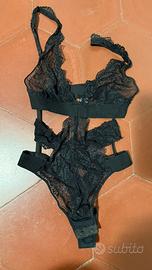 Body pizzo nero - intimissimi xs