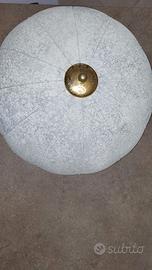 Plafoniera vetro satinato