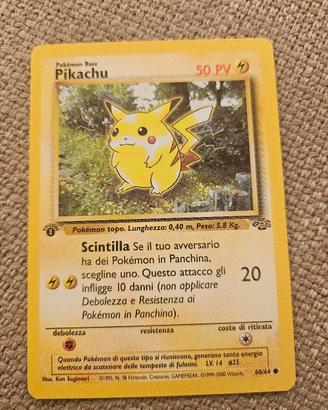 pikachu 1 edizione ITA