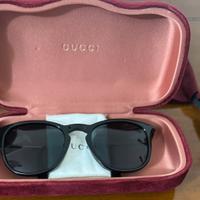Occhiali da sole GUCCI originali, neri, come nuovi
