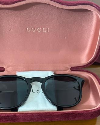 Occhiali da sole GUCCI originali, neri, come nuovi