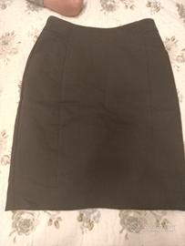 Gonna nera longuette