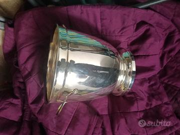 secchiello ghiaccio argentato