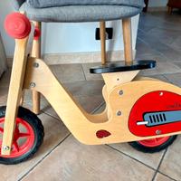 Bicicletta, balance bike in legno Legnoland