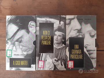 Videocassette film classici italiani