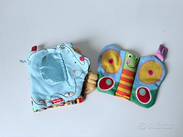 Libro morbido Fisher-Price + farfalla sensoriale