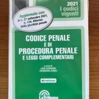 Codice Penale e di Procedura Penale 2021