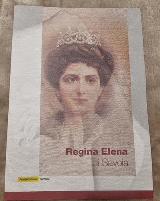 Cartella filatelica Regina Elena di Savoia