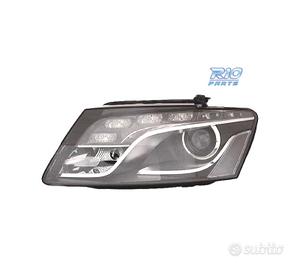 FANALE SINISTRO XENO AUDI Q5 08-12 LED FONDO NERO