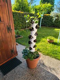 FIORIERA/ORTIERA VERTICALE FATTA A MANO