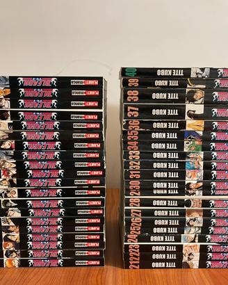 Manga Bleach collezione completa 1-74