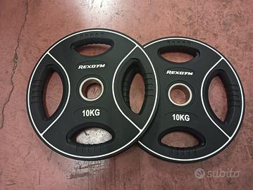 Dischi pesi 10 kg foro 50 mm