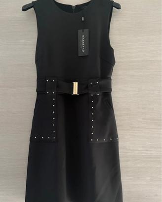 Abito Marciano Nero con cintura borchie