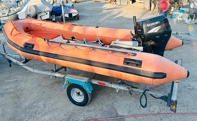 Joker Boat 430 + Suzuki 25cv 4t + Carrello Omolog