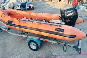 Joker Boat 430 + Suzuki 25cv 4t + Carrello Omolog