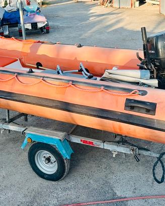 Joker Boat 430 + Suzuki 25cv 4t + Carrello Omolog