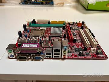 Scheda madre con processore Intel Celeron D  3,20