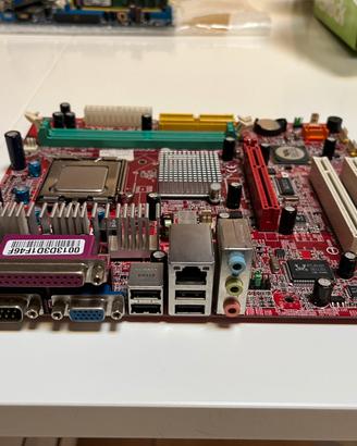 Scheda madre con processore Intel Celeron D  3,20