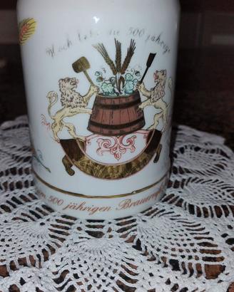 Boccale Birra Tedesco Porcellana Edizione Limitata