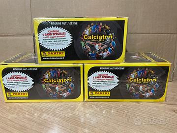 X3 BOX SIGILLATI CALCIATORI PANINI 2014 2015