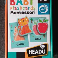 Baby Flashcards Montessori HEADU
