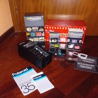 raro set completo autoprocessor 35mm polaroid