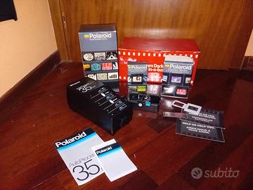 raro set completo autoprocessor 35mm polaroid