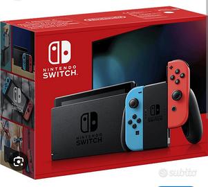 Nintendo switch + 8 giochi + custodia