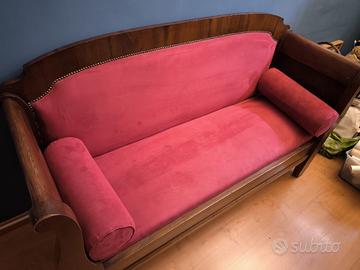 Divanetto vintage stile Impero/Biedermeier