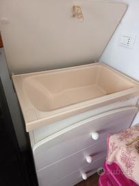 Lettino prima infanzia Pali e fasciatoio