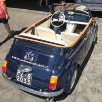 Fiat 500 Barchetta Positano spiaggina custom