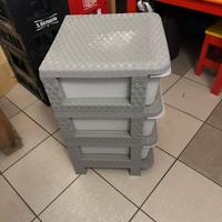 cassettiera in plastica