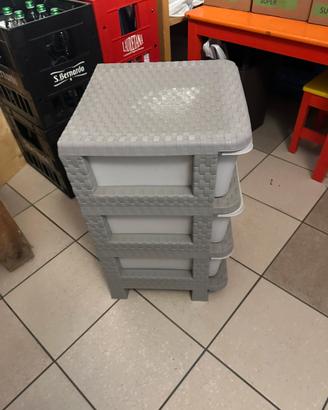 cassettiera in plastica