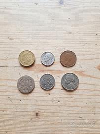 lotto monete da collezione UK/USA