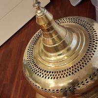 Braciere antico in ottone