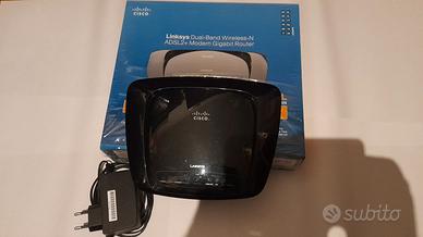 CISCO LINKSYS MODEM GIGABIT ROUTER.