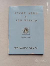 REPUBBLICA DI SAN MARINO - LIONS CLUB - 1960-61