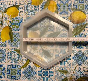 Stampo esagonale in silicone