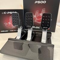 Pedaliera Simagic P500 + pedale frizione