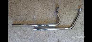 Marmitte drag pipes Paughco shovelhead flh 