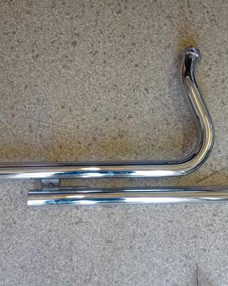 Marmitte drag pipes Paughco shovelhead flh 