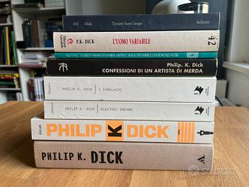 Lotto di 8 Libri Philip K. Dick