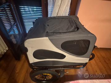 Pet bike trailer