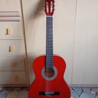 Chitarra classica 4/4 MAXINE STV39 RED