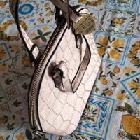 Borsetta donna CRUZ cm 22x22 beige