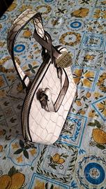 Borsetta donna CRUZ cm 22x22 beige