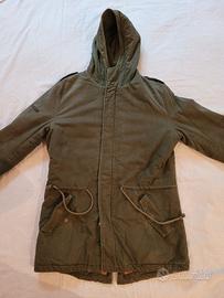 Giubbotto Parka Uomo Verde Cranberry