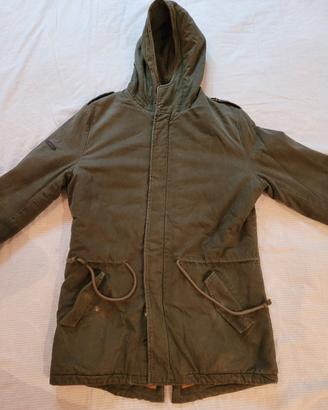 Giubbotto Parka Uomo Verde Cranberry