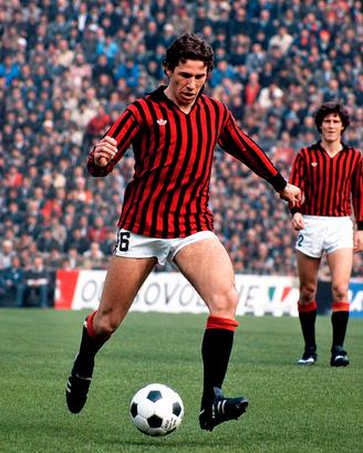 fotografia Milan Franco baresi 